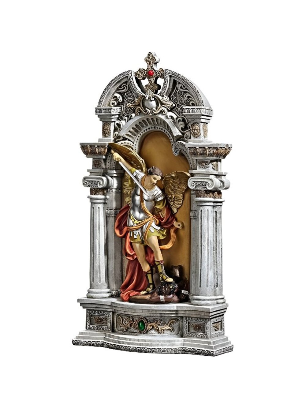 Niche of Michael the Archangel Religious Statue and Wall Art